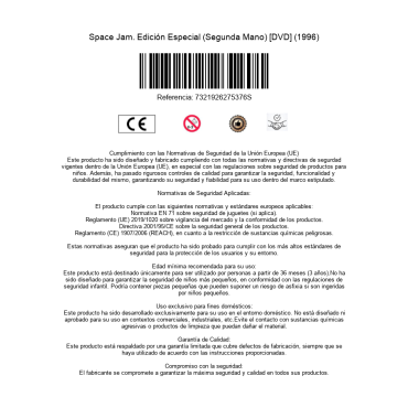 copy of Space Jam - Edición Especial [DVD]