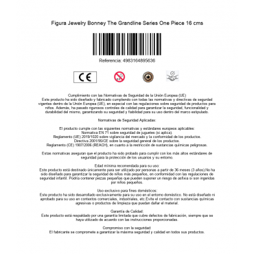 Figura Jewelry Bonney The Grandline Series One Piece 16 cms