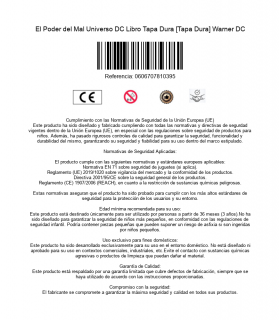El Poder del Mal Universo DC Libro Tapa Dura [Tapa Dura] Warner DC