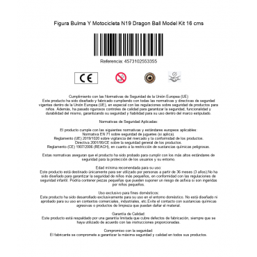 Figura Bulma Y Motocicleta N19 Dragon Ball Model Kit 16 cms