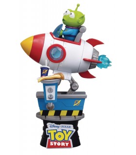 Diorama Alien En Cohete Toy Story Disney Pixar 15 cms