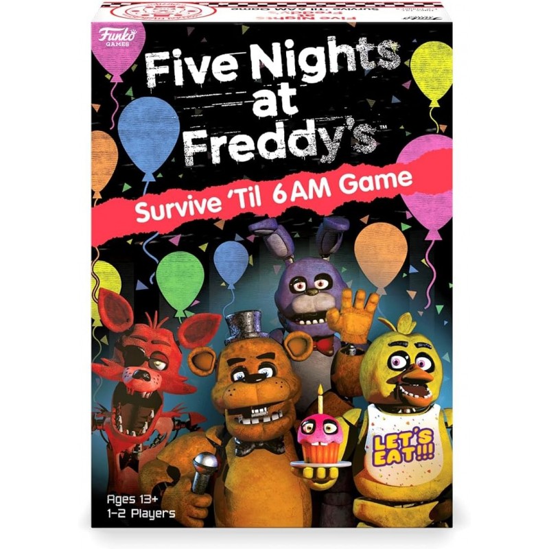 Juego de Mesa Five Night's At Freddy's Survive Til 6AM Game 