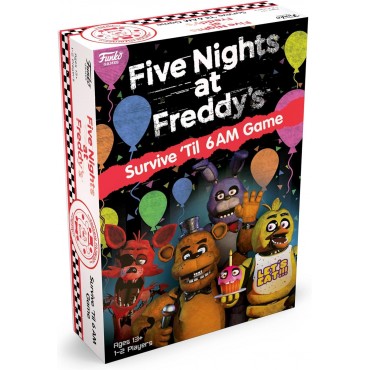 Juego de Mesa Five Night's At Freddy's Survive Til 6AM Game 