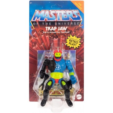Figura Trap Jaw He-Man and the Masters of the Universe Cartoon Collection Articulada 14 cms