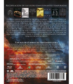 Juego De Tronos Temporada 1-8 Blu-Ray Colección Completa [Blu-ray]