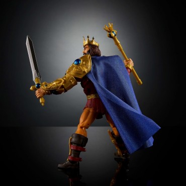 Figura King Randor Masterverse Master of the Universe New Eternia Articulada 19 cms