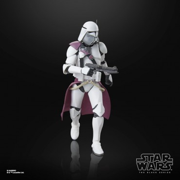 Figura Clone Commander Bacara The Black Series Star Wars: Revenge of the Sith Articulada 15 cms