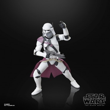 Figura Clone Commander Bacara The Black Series Star Wars: Revenge of the Sith Articulada 15 cms