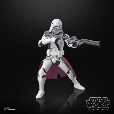 Figura Clone Commander Bacara The Black Series Star Wars: Revenge of the Sith Articulada 15 cms