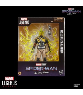 Figura Marvel's Electro Spider-Man No Way Home Marvel Articulada 17 cms
