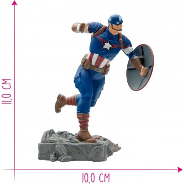 Figura Capitán America Avengers 7 cms