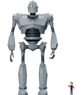 Figura El Gigante de Hierro Super Cyborg con Howarth Hughes Articulada 28 cms