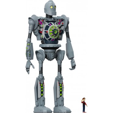 Figura El Gigante de Hierro Super Cyborg con Howarth Hughes Articulada 28 cms