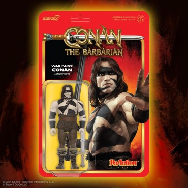 Figura Conan Pintura De Guerra Conan El Bárbaro Articulada 10 cms