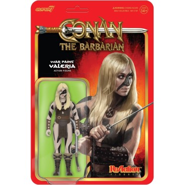 Figura Valeria Pintura De Guerra Conan El Bárbaro Articulada 10 cms