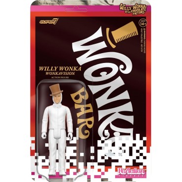 Figura Willy Wonka Wonkavision Willy Wonka Y la Fábrica De Chocolate Articulada 10 cms