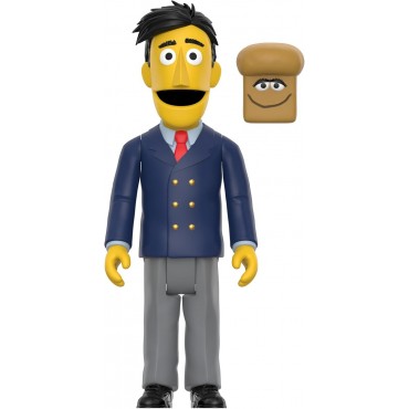 Figura Guy Smiley Sesame Street Barrio Sésamo Articulada 10 cms