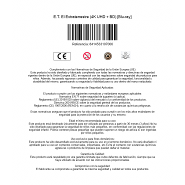 E.T. The Extra-Terrestrial [BLU_RAY]