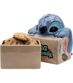 Bote de Galletas Ohana Means Family Lilo & Stitch Disney Cerámica 