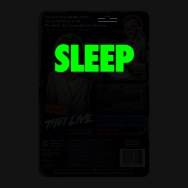 Figura Female Ghoul Glow Brilla en la Oscuridad They Live Articulada 10 cms