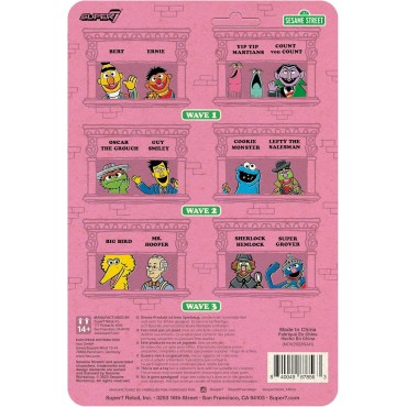 Figura Mr Hooper Sesame Street Barrio Sésamo Articulada 10 cm