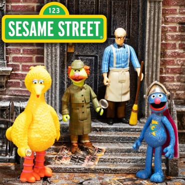 Figura Mr Hooper Sesame Street Barrio Sésamo Articulada 10 cm