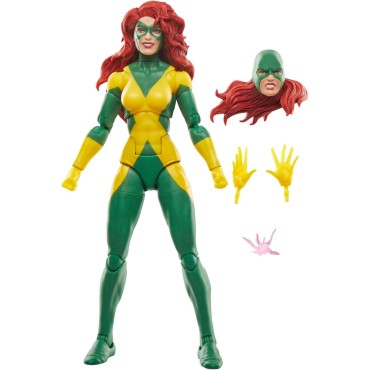 Figura Jean Grey X Factor X-Men Marvel Legends Articulada 15 cms