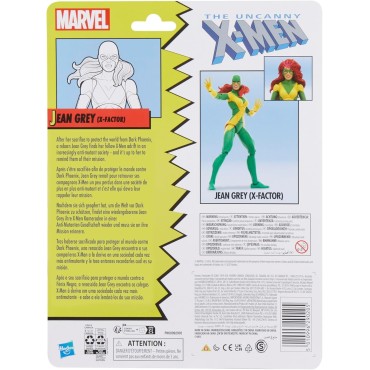 Figura Jean Grey X Factor X-Men Marvel Legends Articulada 15 cms