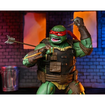 Figura Ultimate Raphael Las Tortugas Ninja The Last Ronin TMNT Articulada 18 cms