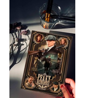 Placa Decorativa Peaky Blinders Metálica Cuadro Póster HD