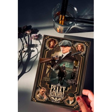 Placa Decorativa Peaky Blinders Metálica Cuadro Póster HD