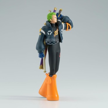 Figura Roronoa Zoro Egghead One Piece 17 cms