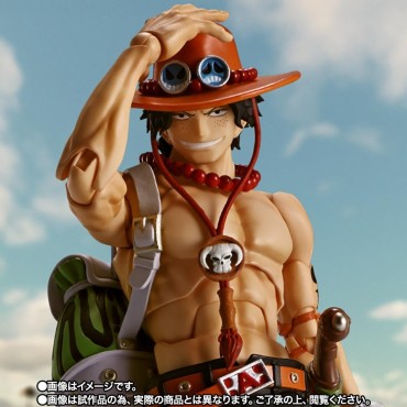 Figura Portgas D.Ace One Piece S.H. Figuarts Articulada 15 cms