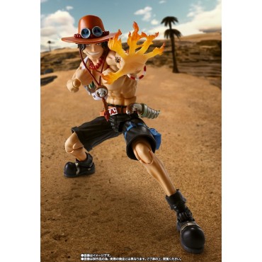 Figura Portgas D.Ace One Piece S.H. Figuarts Articulada 15 cms