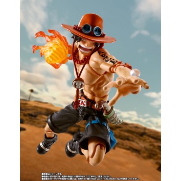 Figura Portgas D.Ace One Piece S.H. Figuarts Articulada 15 cms