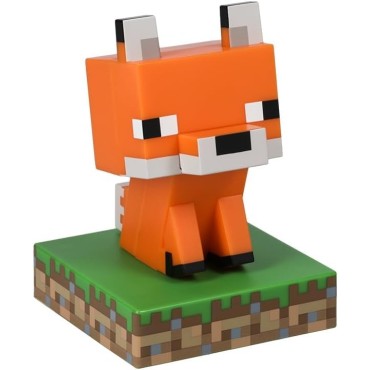 Lámpara Zorro Icons Fox Light Minecraft 11 cms