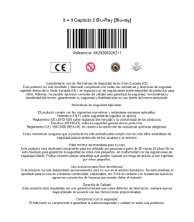 It + It Capitulo 2 Blu-Ray [Blu-ray]