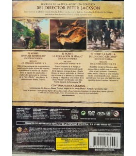 El Hobbit: Un Viaje Inesperado + el Hobbit: la Desolación de Smaug + el Hobbit: la Batalla de los Cinco Ejércitos (Edición exten