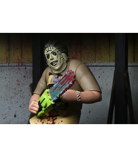 Figura Leatherface Bloody La Matanza de Texas Toony Terrors 15 cms