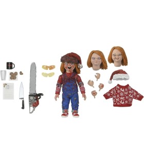 Figura Ultimate Chucky Holiday Edition Articulada 18 cms