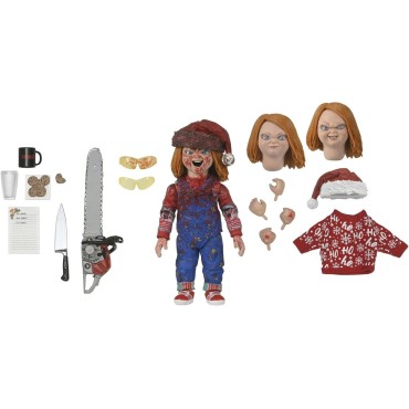 Figura Ultimate Chucky Holiday Edition Articulada 18 cms