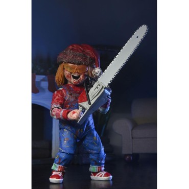 Figura Ultimate Chucky Holiday Edition Articulada 18 cms