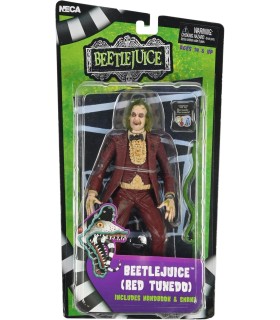 Figura Beetlejuice Red Tuxedo Articulada 18 cms