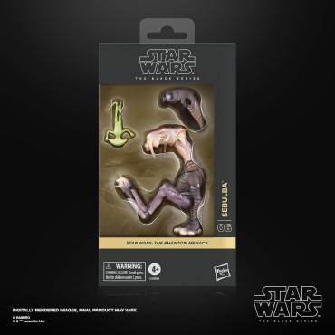 Figura Sebulba Star Wars The Phantom Menace La Amenaza Fantasma The Black Series Articulada 15 cms