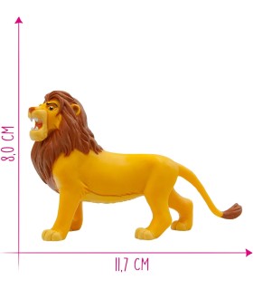 Figura Simba Adulto El Rey León Disney 7 cms