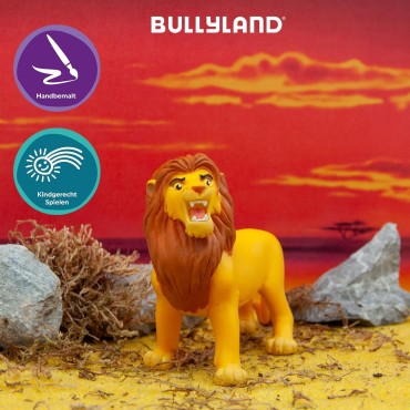 Figura Simba Adulto El Rey León Disney 7 cms