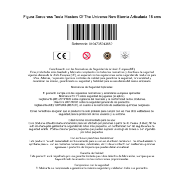 Figura Sorceress Teela Masters Of The Universe New Eternia Articulada 18 cms