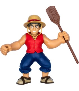 Figura Monkey D. Luffy One Piece Heroes of Goo Jit Zu Elástica 12 cms
