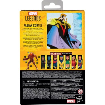 Figura Fabian Cortez X-Men Marvel Legends Articulada 15 cms