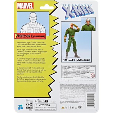 Figura Professor X Savage Land X-Men Marvel Articulada 15 cms